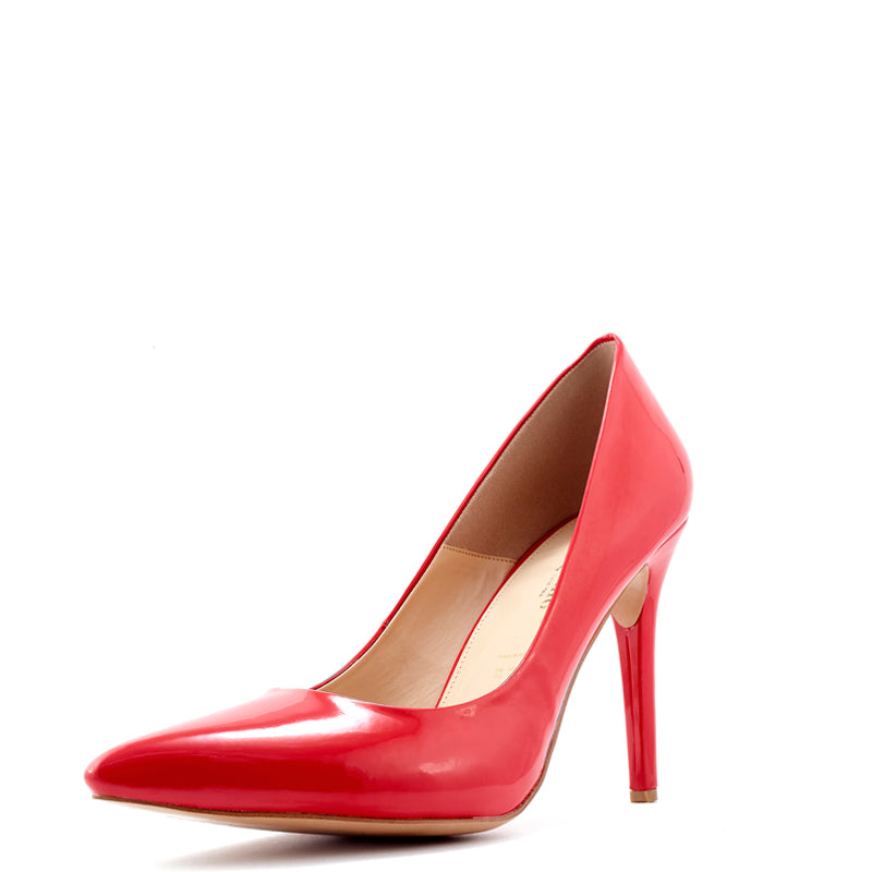 Renata Red Pointed-Toe Stiletto