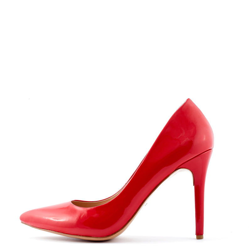 Renata Red Pointed-Toe Stiletto
