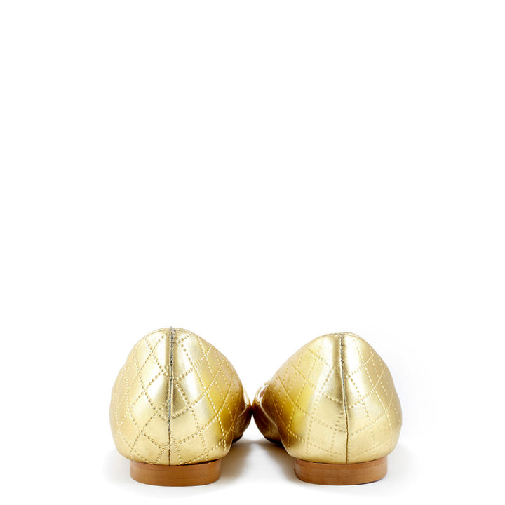 Ali Gold Garment Bullon Flats