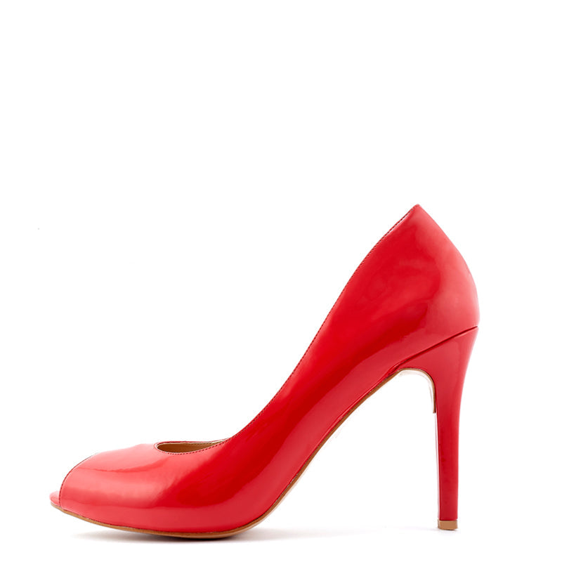 Jess Red Single Sole Pump
