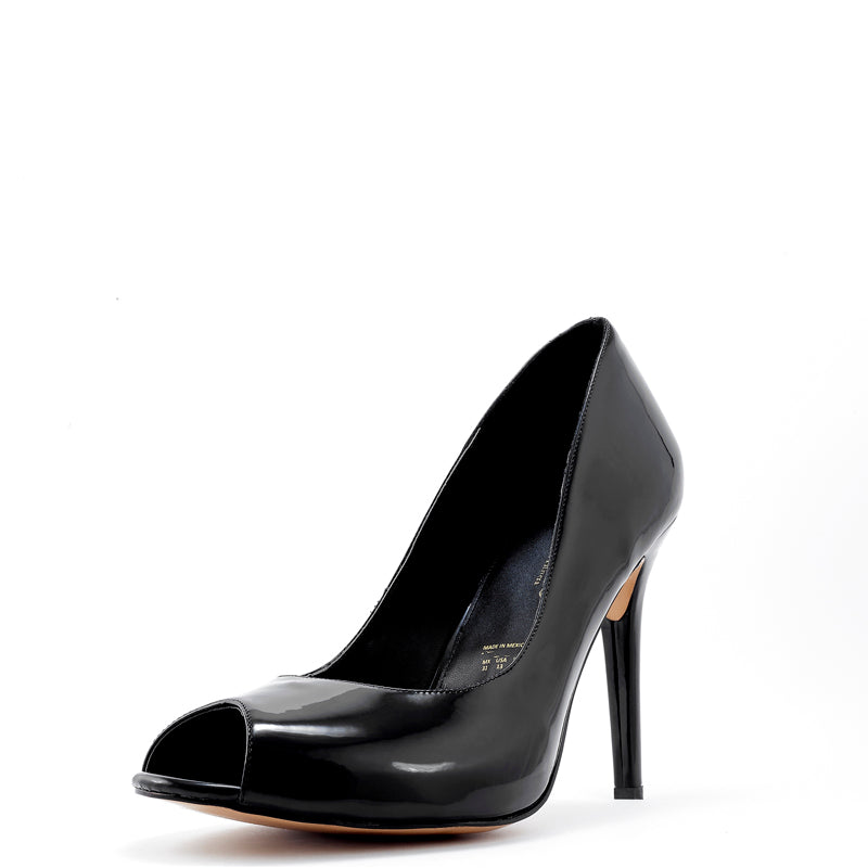 Jess Black Single Sole Pump