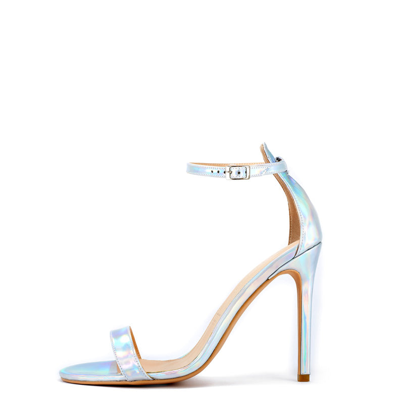 Serena Silver Single Sole Sandal