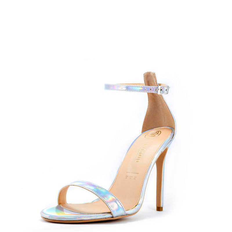 Serena Silver Single Sole Sandal