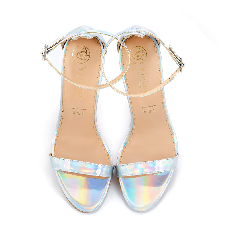 Serena Silver Single Sole Sandal
